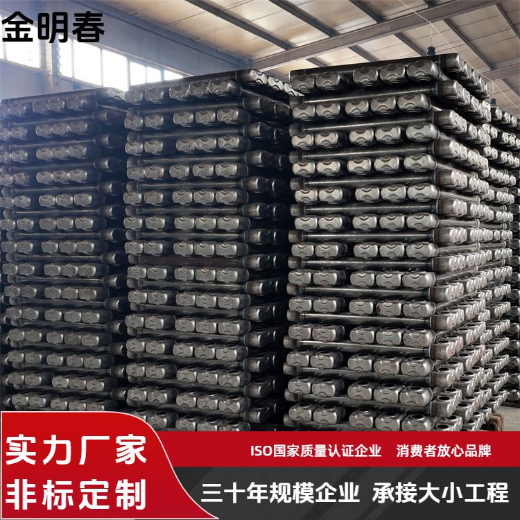 金明春 厂家供应 钢二柱7030散热器 流动性强阻力小 应用广泛