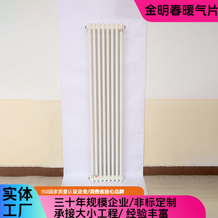 金明春 源头厂家 QFGZ219钢制二柱暖气片 外型美观耐腐 欢迎电议