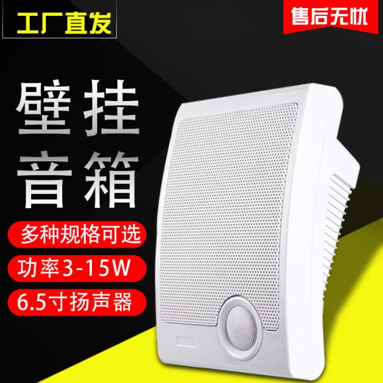 壁挂音箱壁挂喇叭公共广播壁挂音响消防喇叭背景音乐学校会议音箱