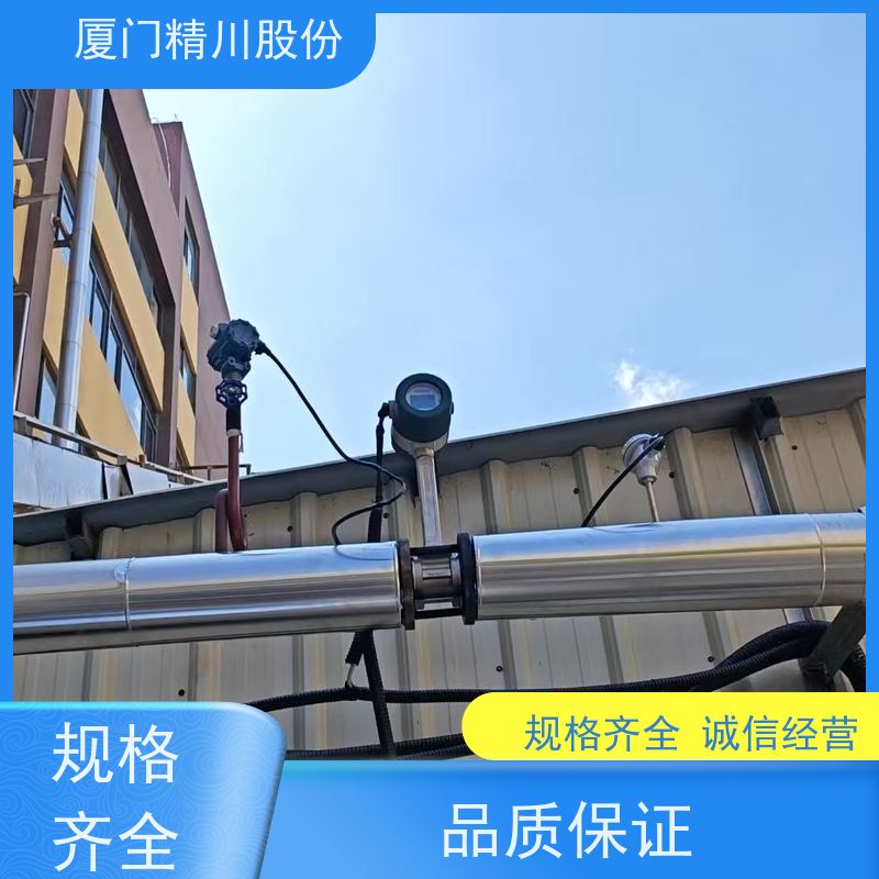 精川股份 皮革厂 气体涡街流量计 一体式温压补偿 真实应用案例多