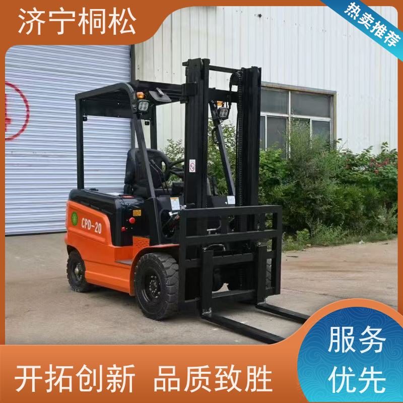 桐松机械 可升高3米 2.5T环保电动叉车 90°可原地转向 服务刚开始