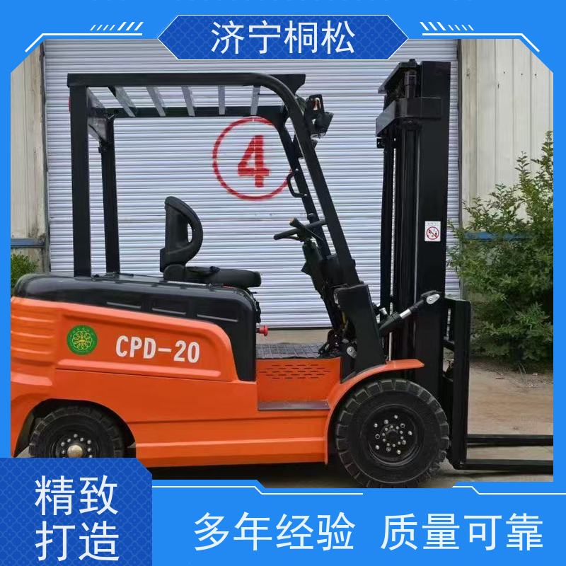 桐松机械 可升高3米 1T环保电动叉车 手刹制动，油刹 配件种类繁多