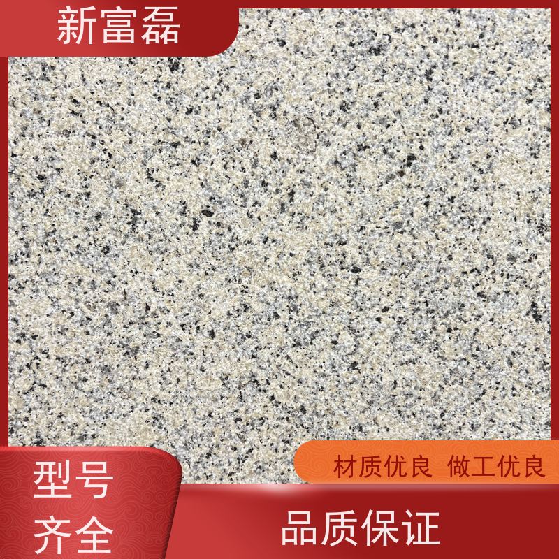 新富磊 芝麻灰烧面石材 台阶石公园广场楼梯踏步石 生产加工