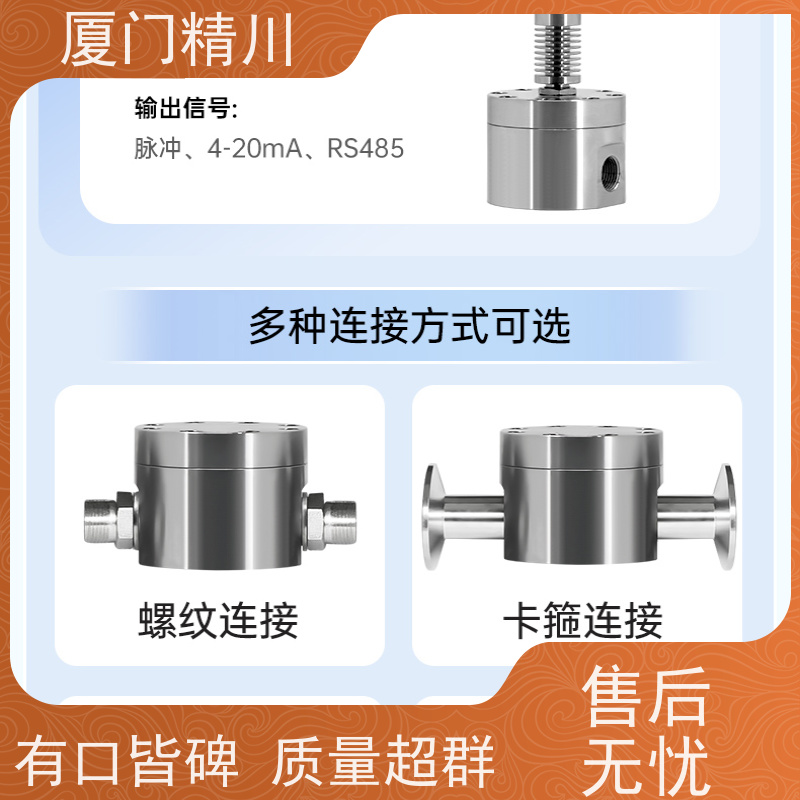 精川股份 化学药剂 不锈钢齿轮流量计 可测液体1L/H 坚守品质