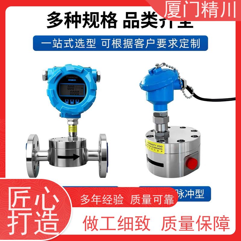 精川 润滑系统 PEEK材质圆齿轮流量计 体积小 生产十多年