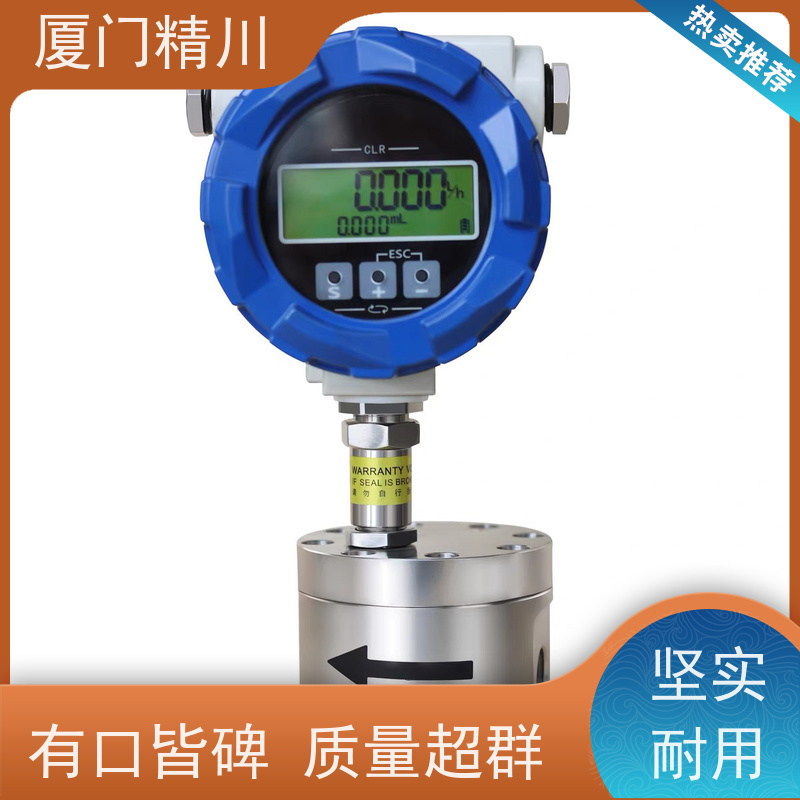 精川 化学药剂 不锈钢齿轮流量计 安装无需前后直管段 保证品质
