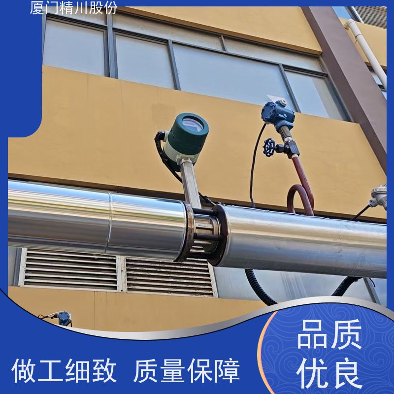 精川股份 染整厂 过热蒸汽流量计 分体式温压补偿 源头生产厂家
