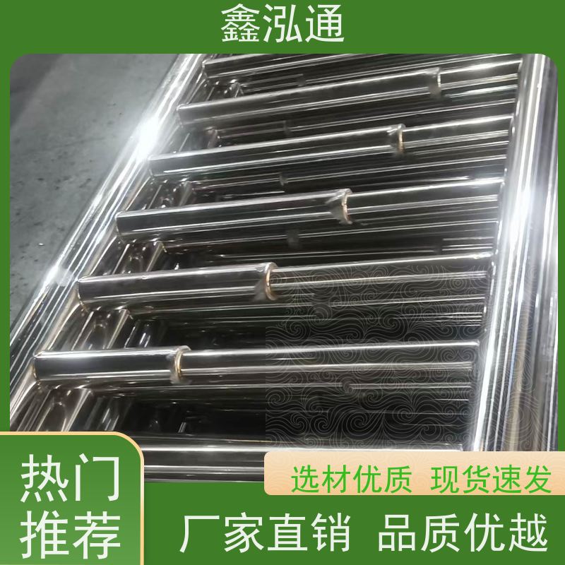 鑫泓通 人行道路不锈钢栏杆 城区河道景观 实体工厂 可定制