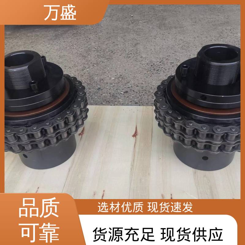 GLF2 球磨机专用 适应高速 链齿滚子联轴器 万盛