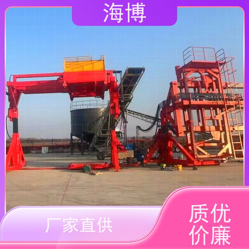 海博 集装箱翻转平台 结构坚固耐用 满足不同客户需求 高效作业