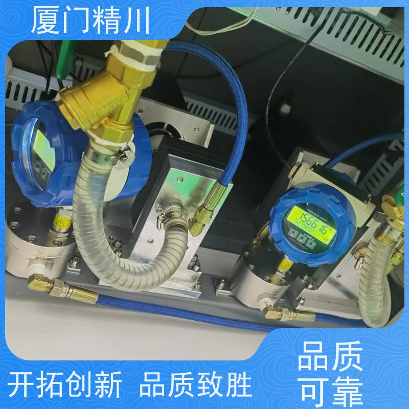 精川 聚氨酯 PEEK材质圆齿轮流量计 可测液体1L/H 生产十多年