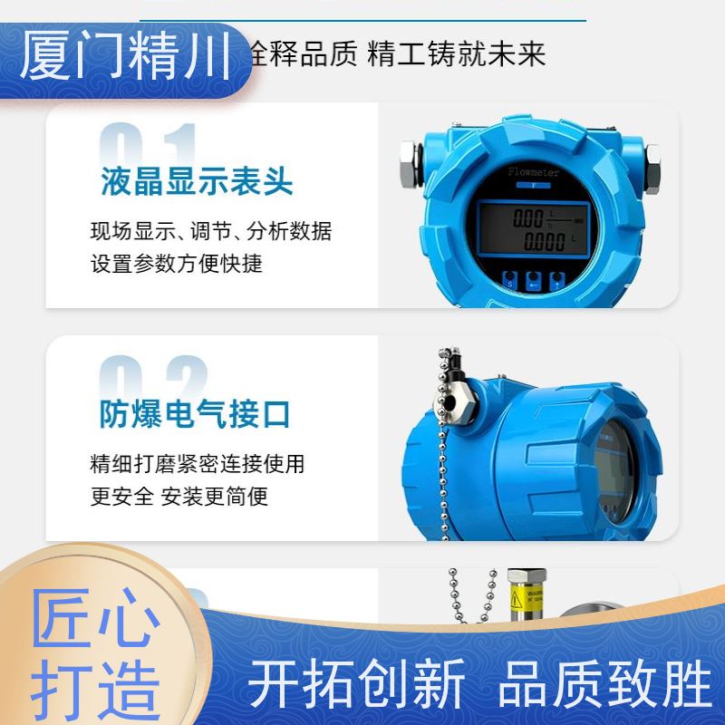 精川 制药设备 微小型圆齿轮流量计 安装无需前后直管段 只为您好用