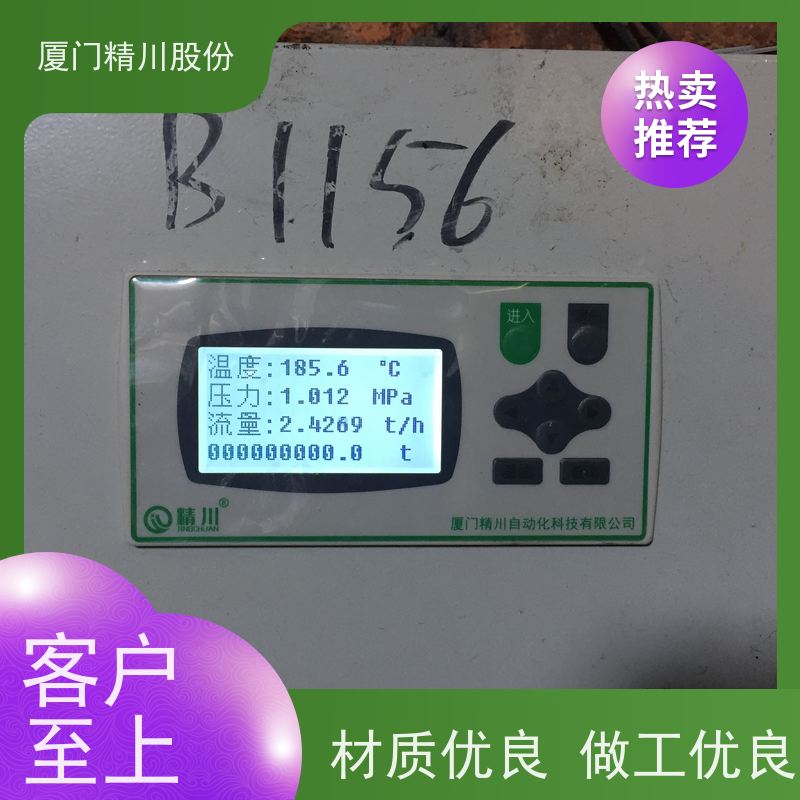 精川股份 饲料厂 压缩空气流量计 工作时间长 源头生产厂家