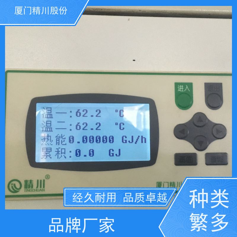 精川股份 PU皮革厂 导热油炉流量计 精度高 带接线说明