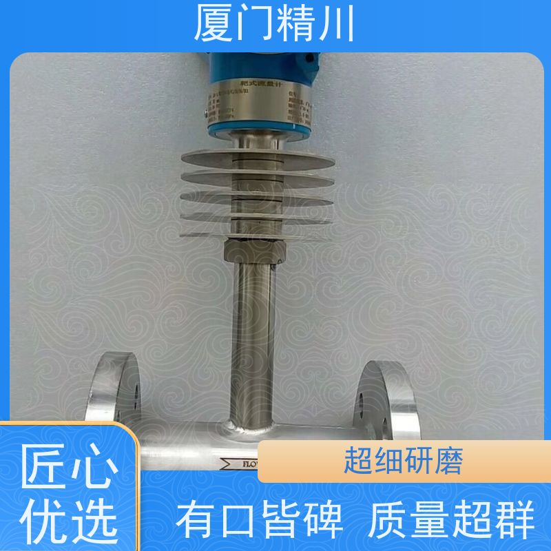 精川股份 牙膏 保温夹套靶式流量计 可测含杂质介质 免费选型