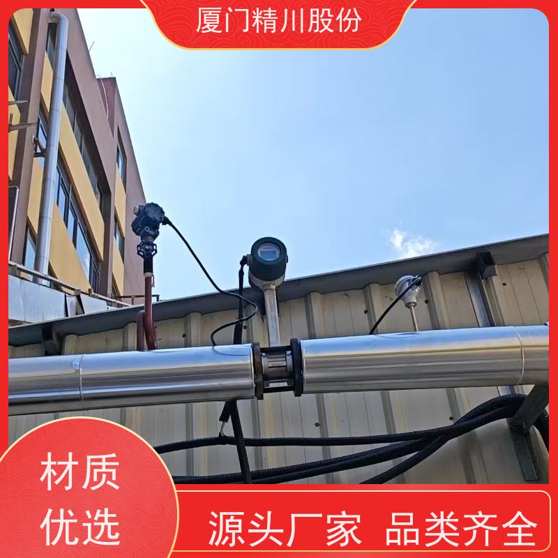 精川股份 橡胶厂 涡街流量计 一体式温压补偿 应用广泛