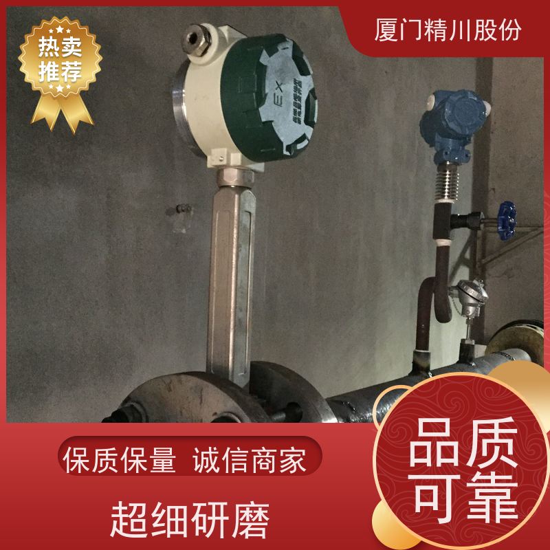 精川股份 造纸厂 蒸汽涡街流量计 分体式温压补偿 真实应用案例多
