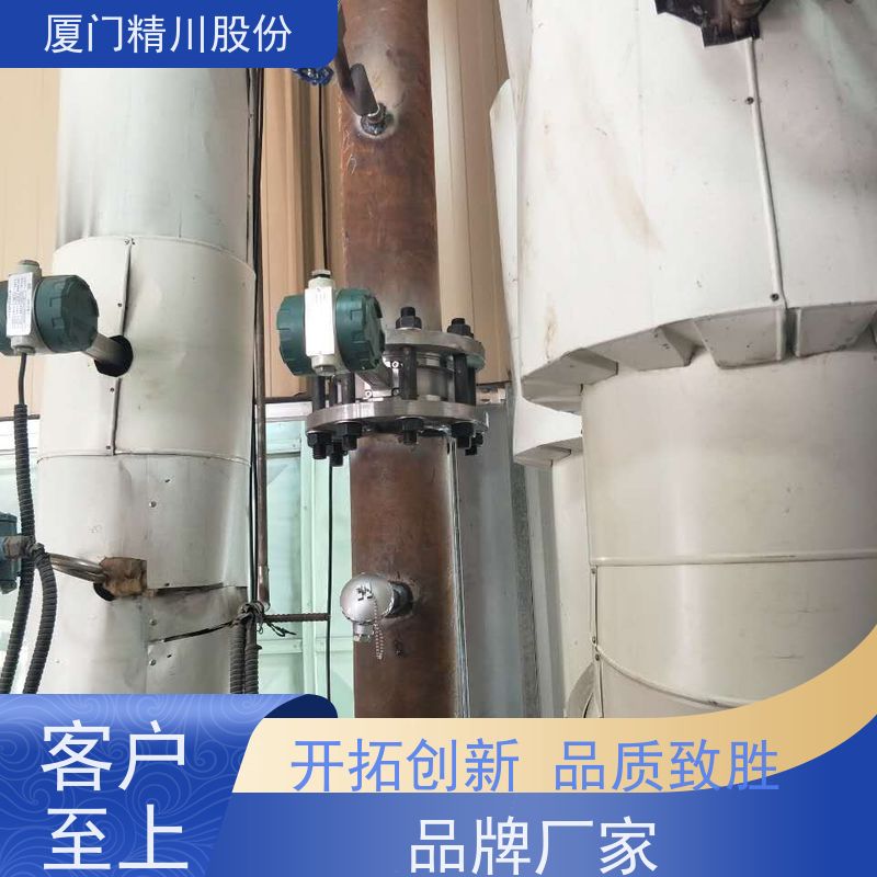 精川股份 合成革厂 气体涡街流量计 抗震性能好 应用广泛