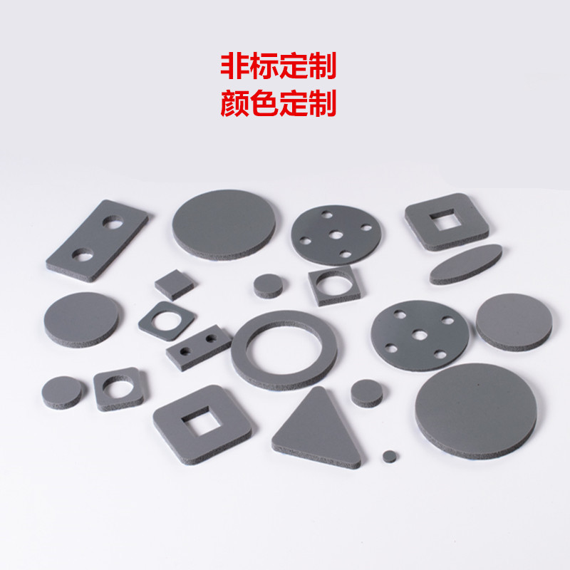 昆 山高弹黑色泡棉胶垫 密封条 汽车硅胶发泡棉 支持图纸定制 免费寄样