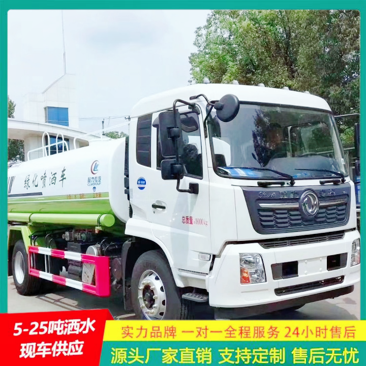  侧喷绿植浇灌 清洗喷洒车 园林洒水车 国六排放 