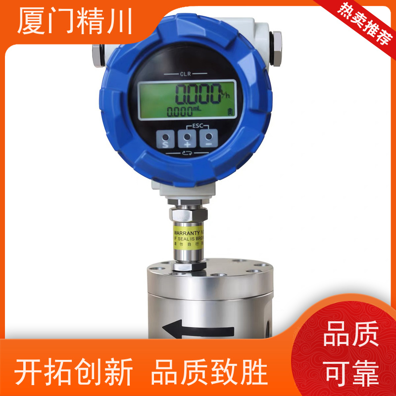精川股份 加药控制 不锈钢齿轮流量计 可测液体1L/H 只为您好用