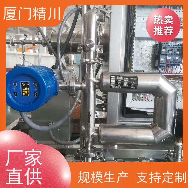 精川 食品厂科里奥利质量流量计 连接方式支持定制 省力