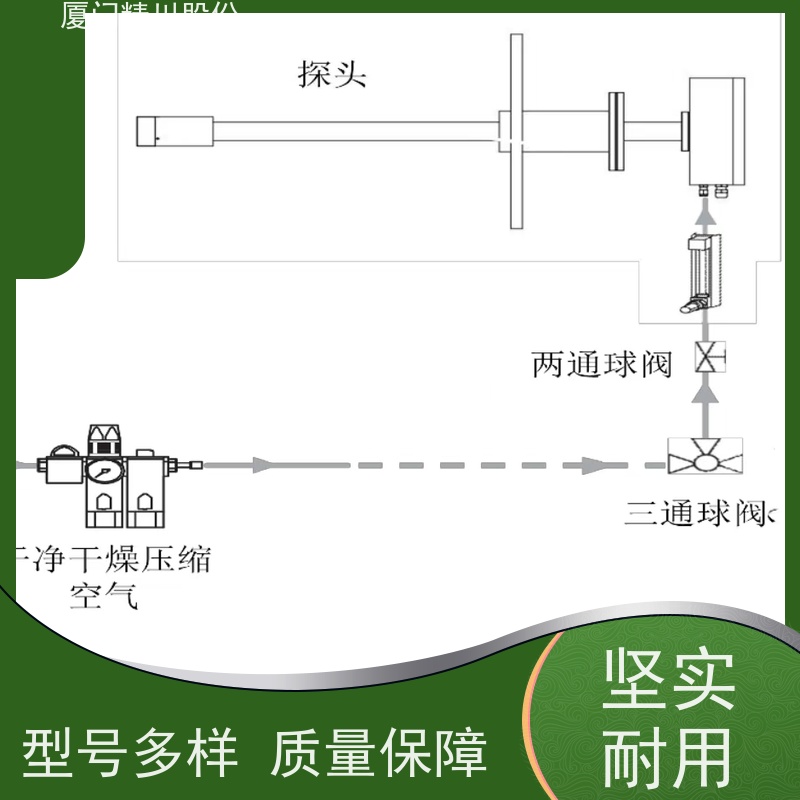 精川股份 木材行业 锅炉烟气湿度仪 双重粉尘过滤设计 降低成本