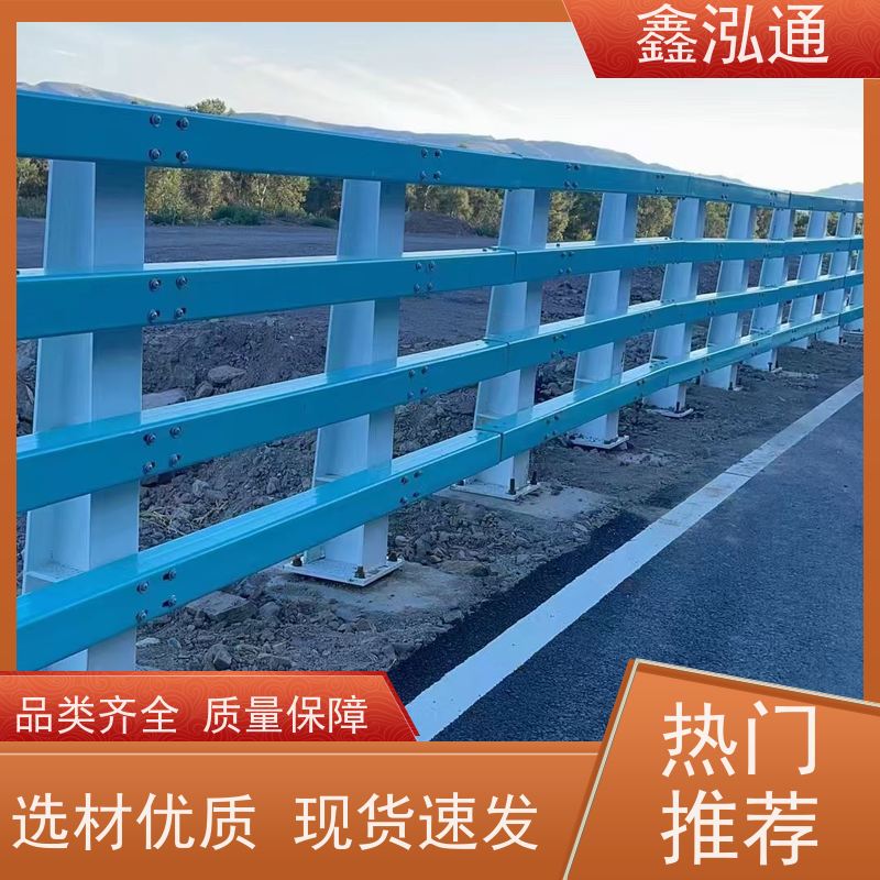 鑫泓通 河道桥梁护栏 道路桥上用 强度高不易生锈
