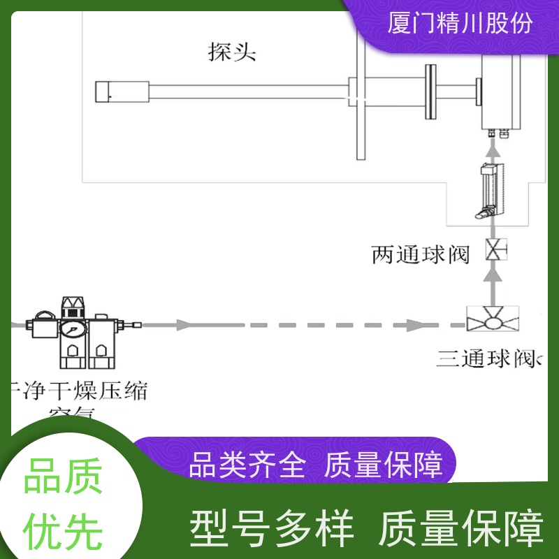 精川股份 CEMS系统 携带式温湿度仪 防腐性能好 源头生产厂家