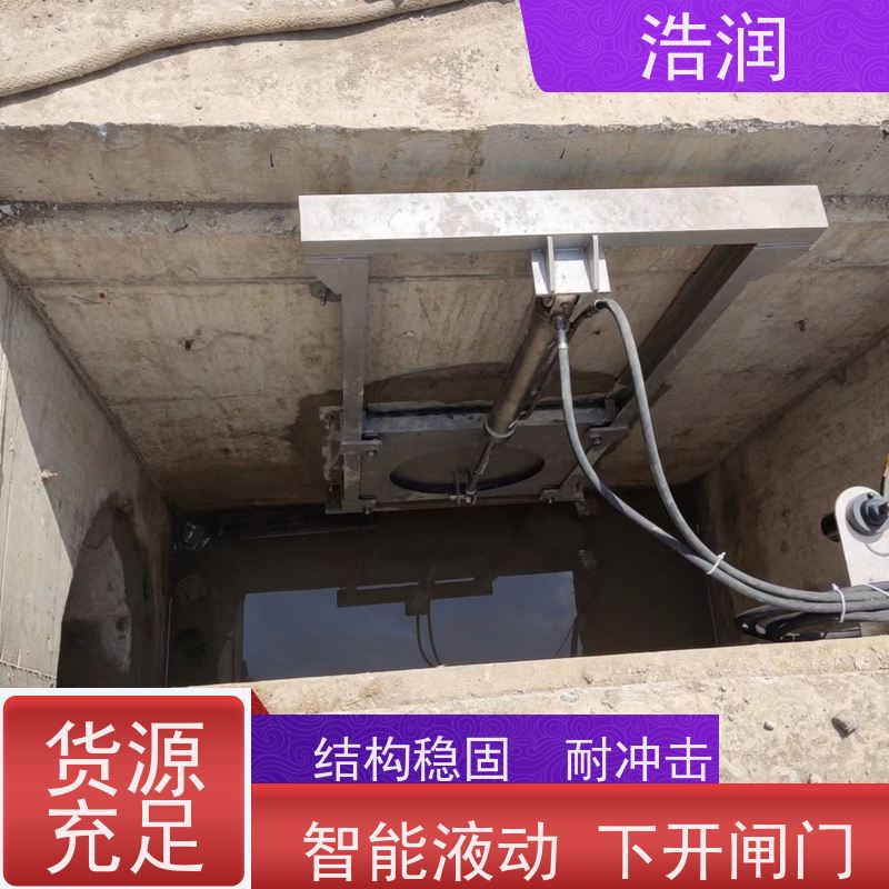 浩润 智能液动下开闸门 雨污分流设备 品质可信