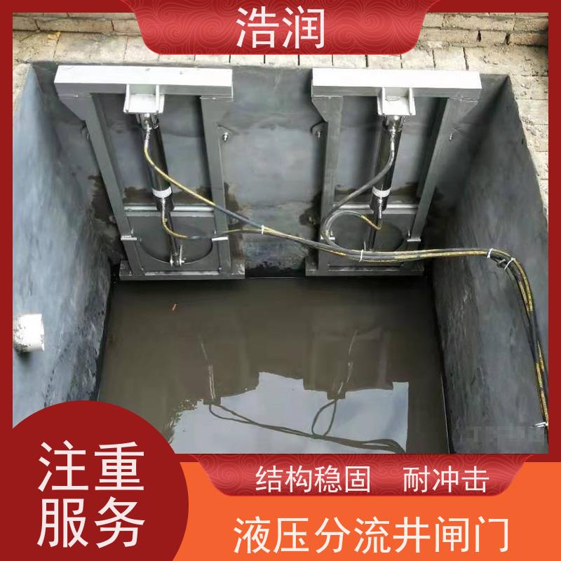 浩润 液压限流闸门 安装方便 坚固耐用 长期供应