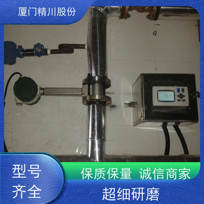 精川股份 制药厂 涡街流量计 分体式温压补偿 应用广泛