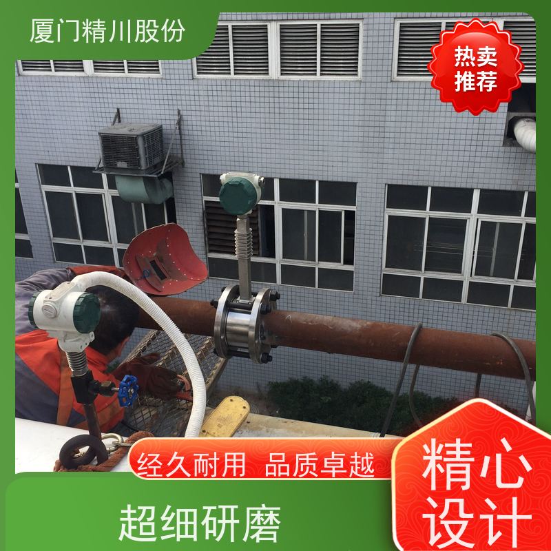 精川股份 制革厂 蒸汽涡街流量计 抗震性能好 应用广泛