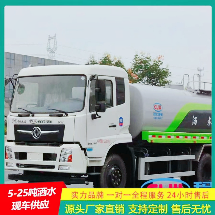 绿化洒水车 国六排放 全方位冲洗 应急喷洒灭火车 