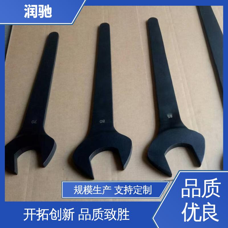 润驰供应 24--130 整体锻造工艺 加重型 锤击开口扳手 