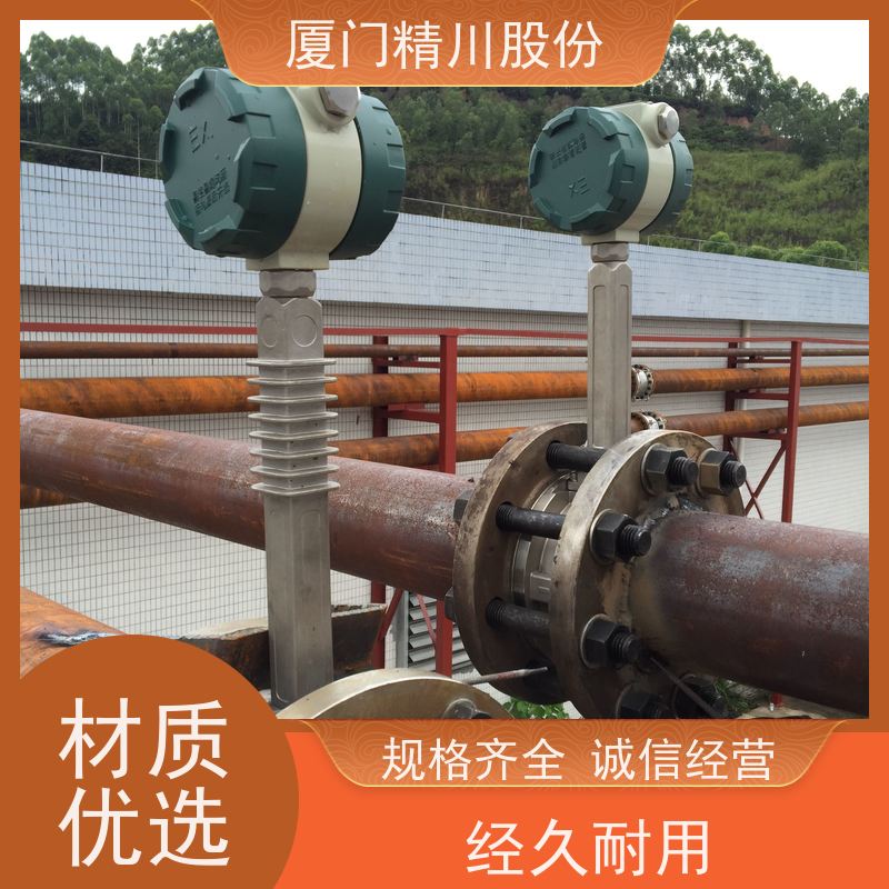 精川股份 制革厂 导热油炉流量计 自动计算能量 安装简单