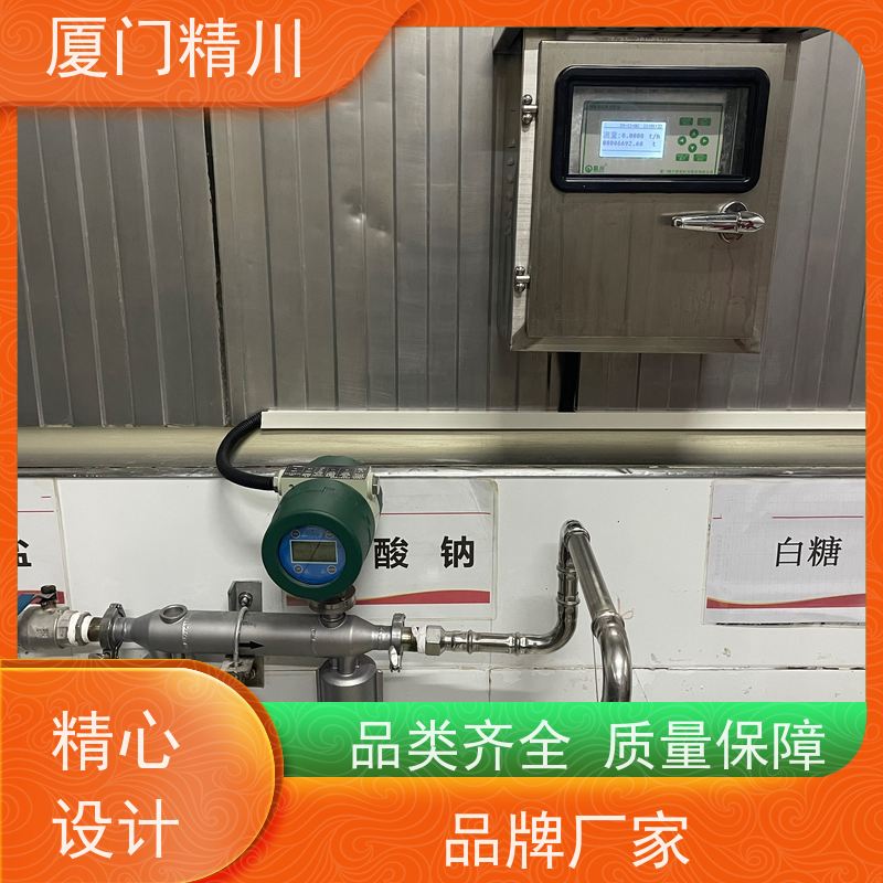 精川股份 高校科氏力质量流量计 连接方式支持定制 省力