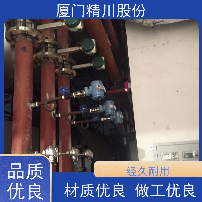 精川股份 包装厂 锅炉蒸汽流量计 一体式温压补偿 服务量少
