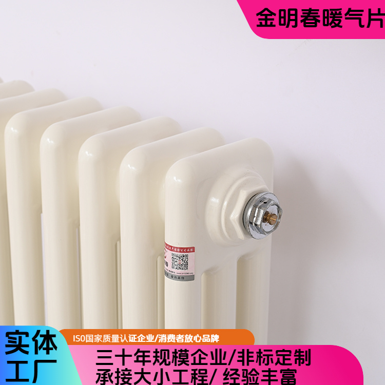 金明春 厂家供应 钢二柱7030散热器 耐用耐腐蚀 专车发货