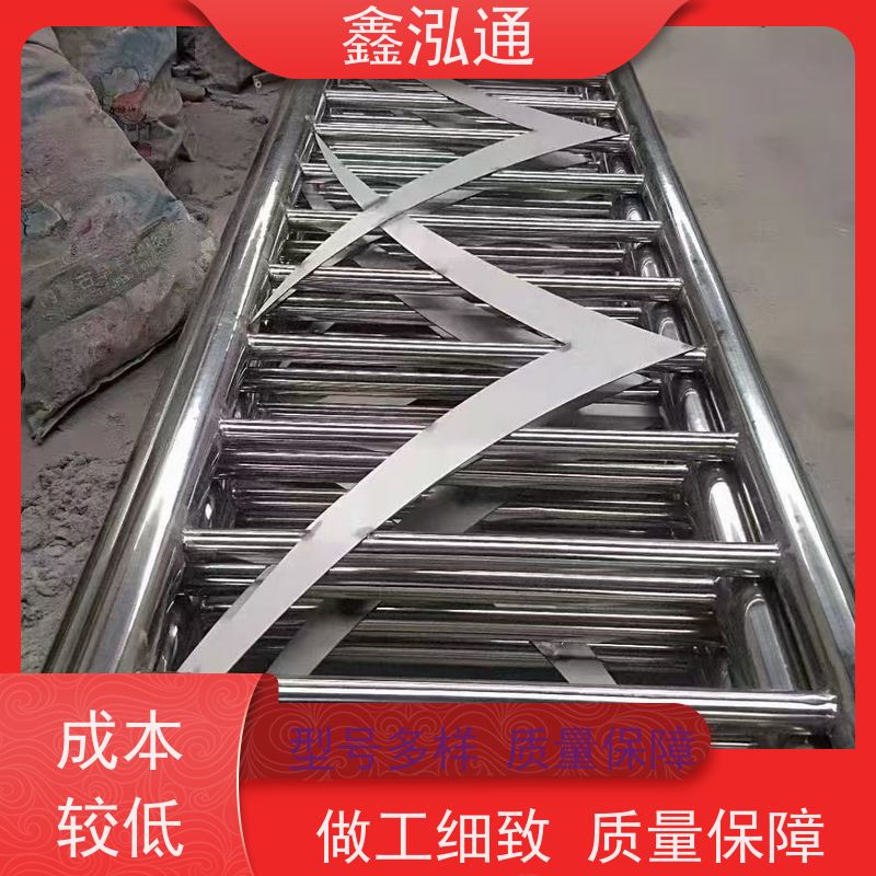 鑫泓通 河道不锈钢栏杆 强度高不易生锈 工期速度快 