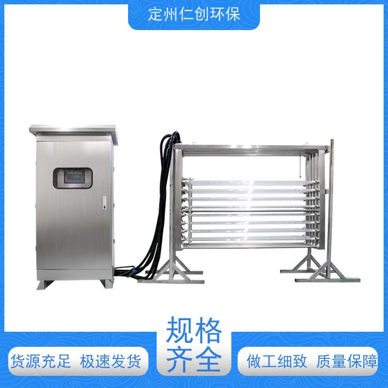 仁创环保 食品厂污水 出水一级B标可选 排架式紫外线杀菌器