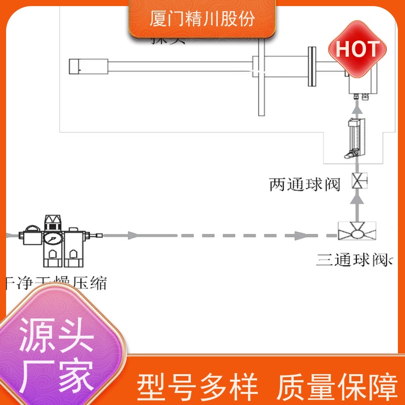 精川股份 烘房 高温湿度仪 探杆316L材质 源头生产厂家