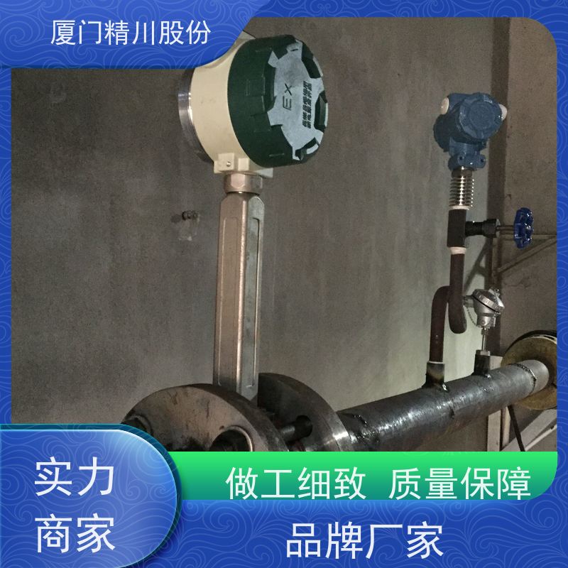 精川股份 纺织厂 涡街蒸汽流量计 工作时间长 支持免费选型