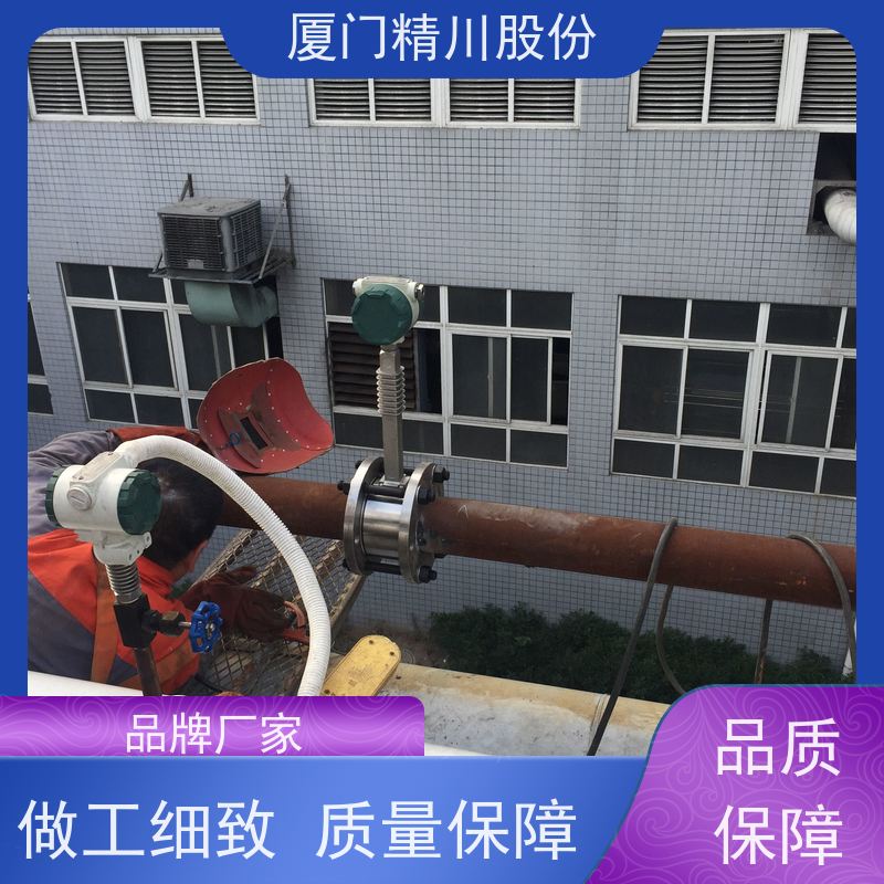 精川股份 橡胶厂 空气涡街流量计 抗震性能好 应用广泛