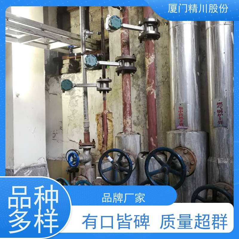 精川股份 染整厂 蒸汽涡街流量计 测量精度高 应用广泛