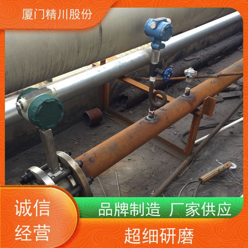 精川股份 包装厂 涡街蒸汽流量计 一体式温压补偿 源头生产厂家