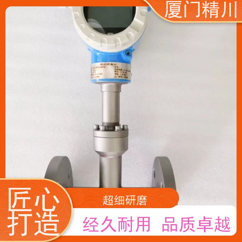 精川 菜油 温压补偿靶式流量计 专测高粘度介质 支持定制