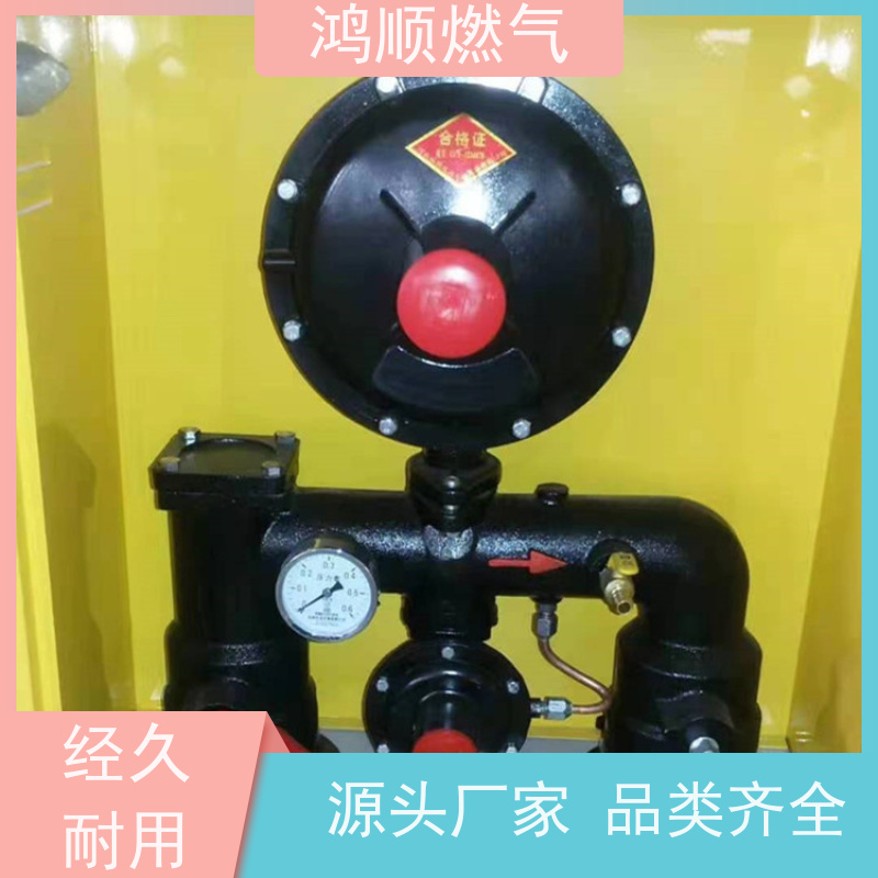 鸿顺 厂家 DN50燃气调压器 性能稳定易安装 规格齐全