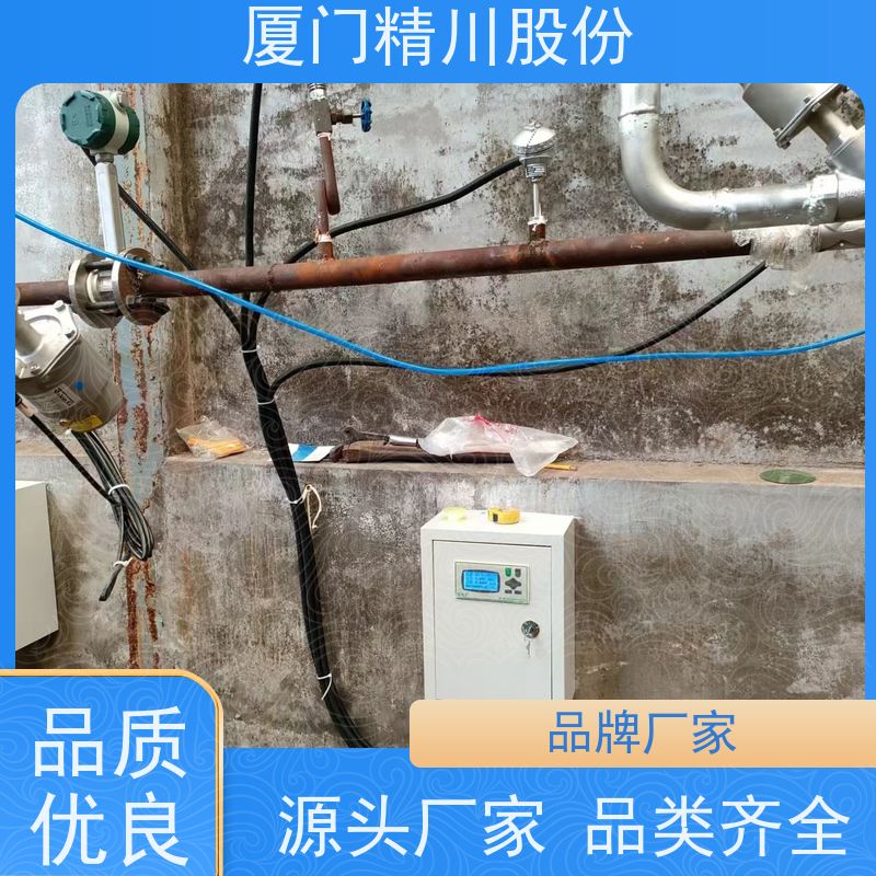 精川股份 制革厂 锅炉蒸汽流量计 一体式温压补偿 维护量少