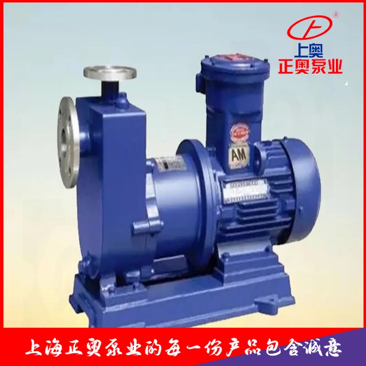 正奥泵业ZCQ型自吸式磁力驱动泵 污水系统循环泵